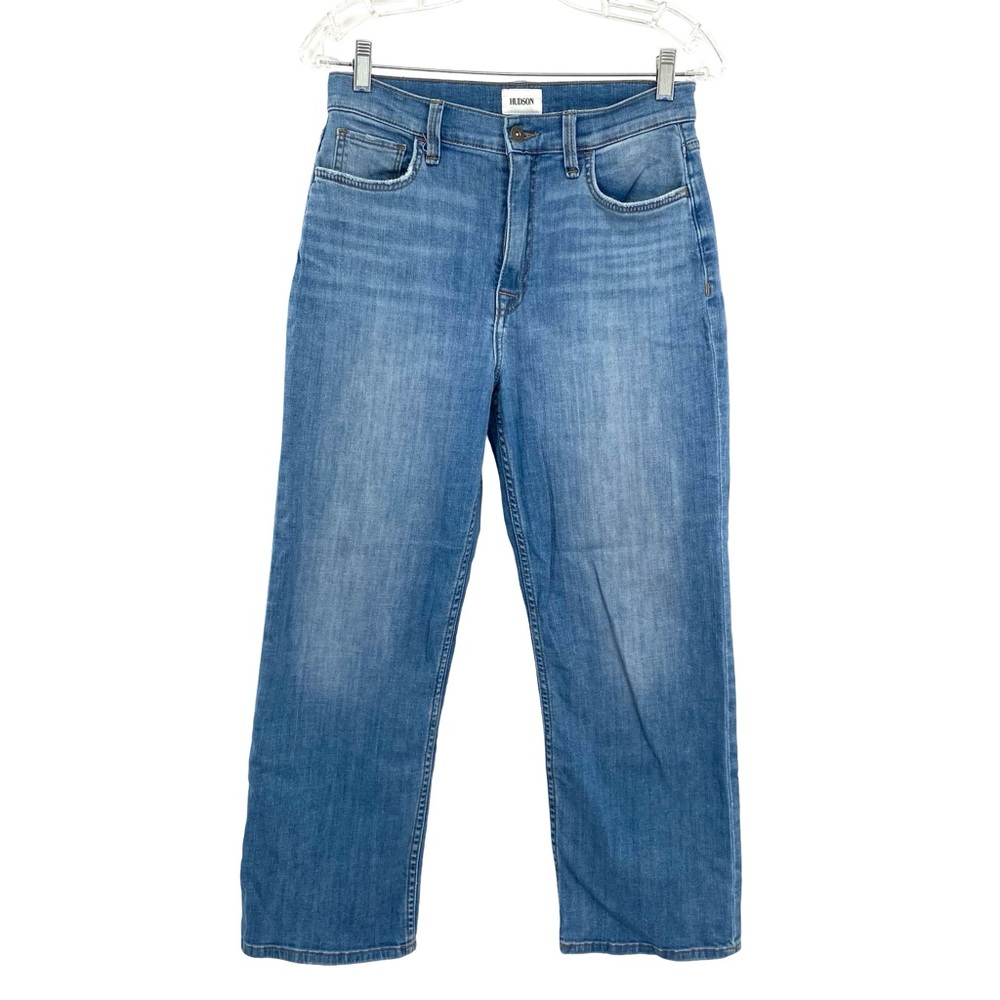 Hudson Noa High-Rise Straight Ankle Jeans